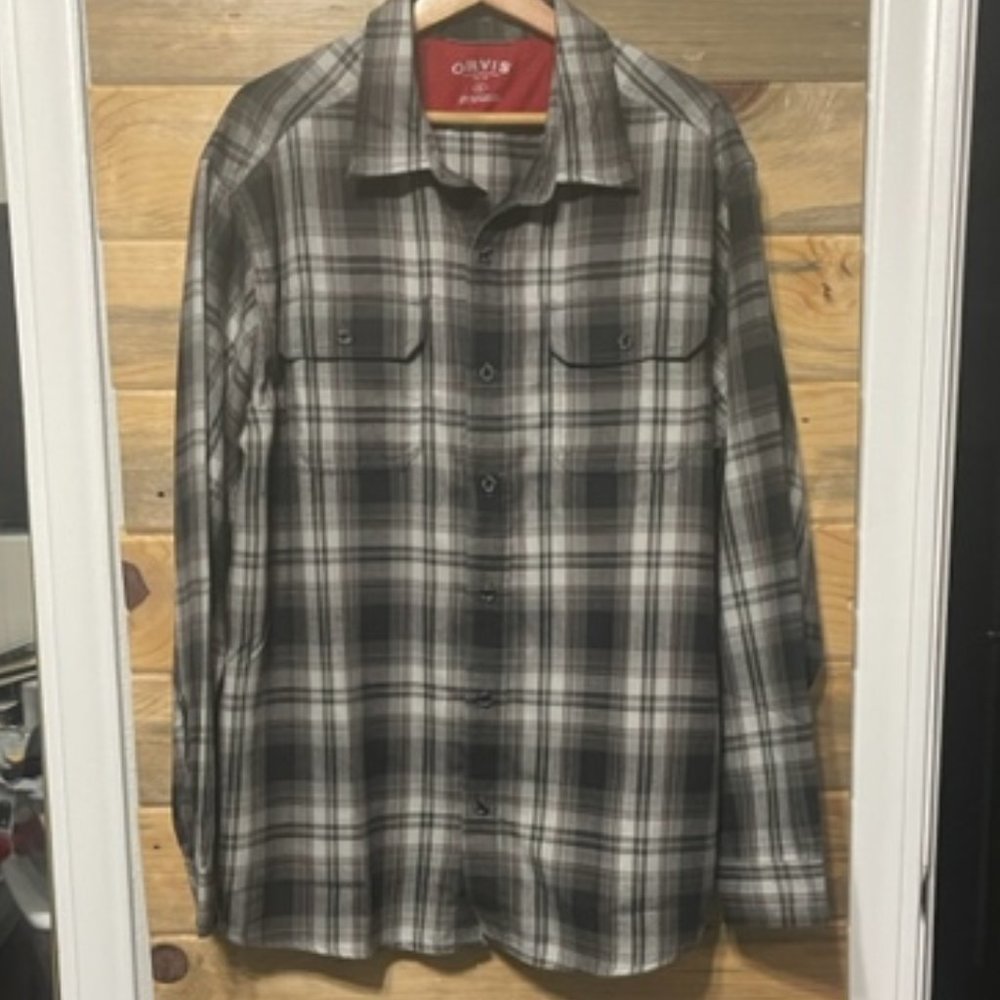 Orvis Men's Flannel Long Sleeve XL‎